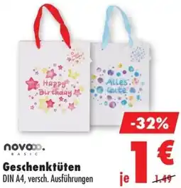 Mäc Geiz Novooo Geschenktüten Angebot
