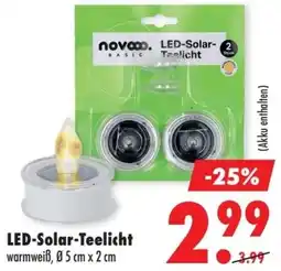 Mäc Geiz Novooo LED-Solar-Teelicht Angebot