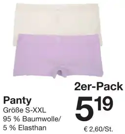 Zeeman Panty Angebot