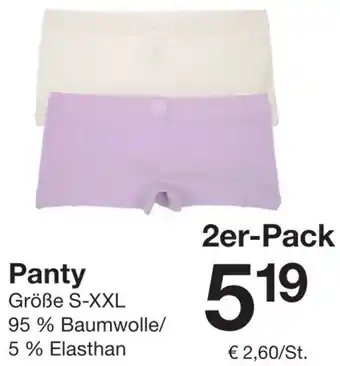 Zeeman Panty Angebot