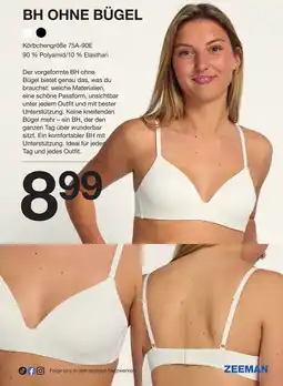 Zeeman Bh ohne bügel Angebot