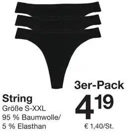 Zeeman String Angebot