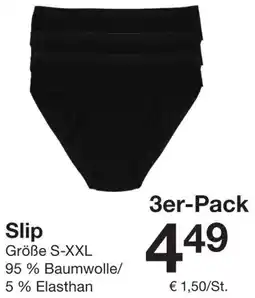 Zeeman Slip Angebot