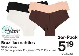 Zeeman Brazilian nahtlos Angebot