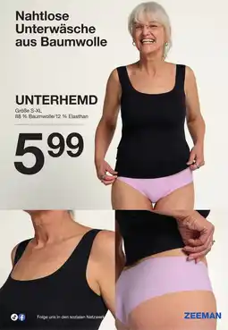 Zeeman Unterhemd Angebot