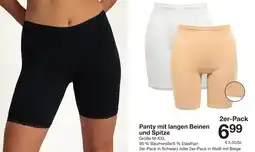Zeeman Panty mit langen Beinen und Spitze Angebot