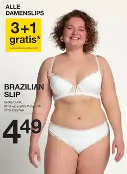 Zeeman Brazilian slip Angebot