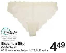 Zeeman Brazilian Slip Angebot