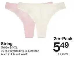 Zeeman String Angebot