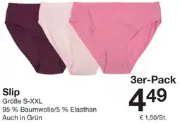 Zeeman Slip Angebot