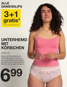 Zeeman Unterhemd mit körbchen Angebot