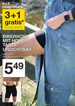 Zeeman Bikerhose mit hoher taille, unsichtbar Angebot