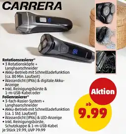 PENNY CARRERA Rotationsrasierer Angebot