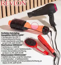 PENNY REVLON Perfektes Hairstyling Haarglätter RVST2176GPE Angebot
