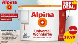 PENNY Alpina Universal-Wohnfarbe Angebot