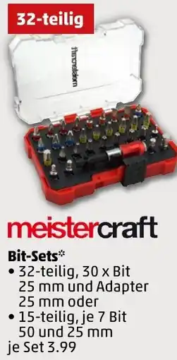 PENNY Meistercraft Bit-Sets Angebot