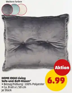 PENNY HOME IDEAS Living Sofa-und-Bett-Kissen Angebot
