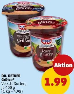 PENNY DR. OETKER Grütze Angebot