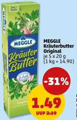 PENNY MEGGLE Kräuterbutter Original Angebot
