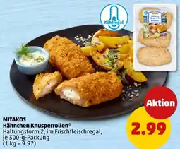 PENNY MITAKOS Hähnchen Knusperrollen Angebot