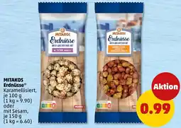 PENNY MITAKOS Erdnüsse Angebot