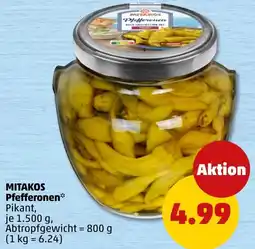 PENNY MITAKOS Pfefferonen Angebot