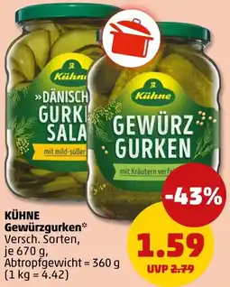 PENNY KÜHNE Gewürzgurken Angebot