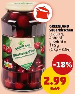 PENNY GREENLAND Sauerkirschen Angebot