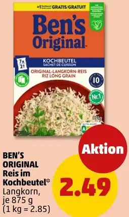 PENNY BEN'S ORIGINAL Reis im Kochbeutel Angebot
