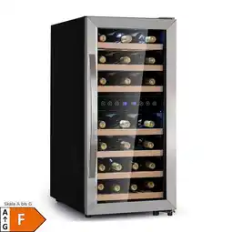 Netto Marken-Discount Vinamour 33 Duo Weinkühlschrank 2 Zonen 89 L / 33 Flaschen 5-18°C Touch 33 Flaschen 2 Kühlzonen Angebot