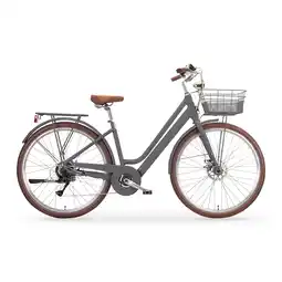 Netto Marken-Discount MBM Elektro-Citybike New LA RUE 2.0, grau Angebot