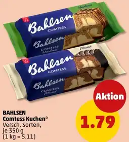 PENNY BAHLSEN Comtess Kuchen Angebot