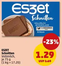 PENNY ESZET Schnitten Angebot