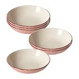 Netto Marken-Discount Ritzenhoff & Breker Suppenschalen Happy ø 20,5 cm 6er Set Angebot