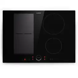 Netto Marken-Discount Delicatessa 70 Hybrid Einbaukochfeld Induktion 4 Zonen 7000W Glaskeramik Schwarz Angebot
