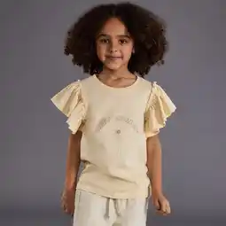 NKD Kinder-Mädchen-T-Shirt mit Volantärmeln Angebot