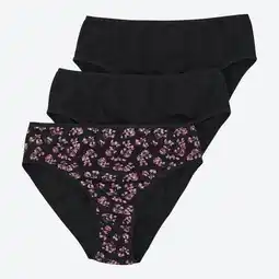 NKD Damen-Rioslip mit hohem Baumwollanteil, 3er-Pack Angebot
