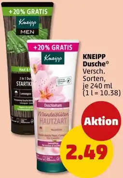 PENNY KNEIPP Dusche Angebot