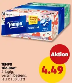 PENNY TEMPO Trio-Box Angebot