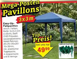 Wiglo Wunderland Easy-Up Faltpavillon Angebot