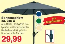 Wiglo Wunderland Sonnenschirm ca. 3 m Angebot