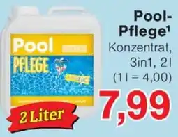Wiglo Wunderland Pool Pflege Angebot
