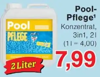 Wiglo Wunderland Pool Pflege Angebot