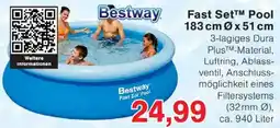 Wiglo Wunderland Bestway Fast Set Pool Angebot
