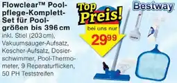 Wiglo Wunderland Flowclear Poolpflege-Komplett Set für Poolgrößen bis 396 cm Angebot