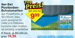 Wiglo Wunderland 9er-Set Poolboden Schutzmatten Angebot