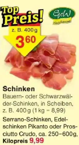 Jawoll Schinken Angebot