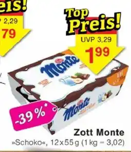 Jawoll Zott Monte Angebot