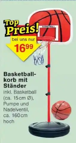 Jawoll Basketballkorb mit Ständer Angebot