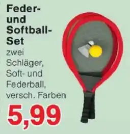 Jawoll Feder und Softball Set Angebot